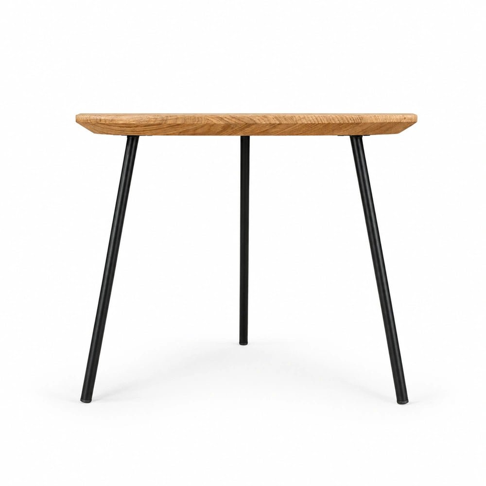 Oval Solid Oak Coffee Table – 23.4 x 31.5 x 1 in - Reelken US